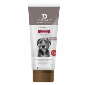 Shampoo Dermapet para Perros y Gatos - Apto para todo tipo de pelo (1.5 L)